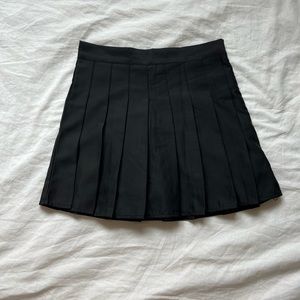 Pleated Mini Skirt